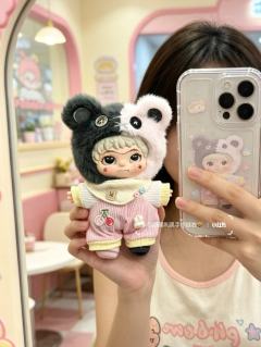 虞书欣同款滴角落撕裂熊，全新未拆封WAKUKU手工世界系列盲