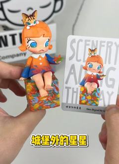 Molly周年雕塑里最好看的一套了，感觉小红帽和花花世界应该