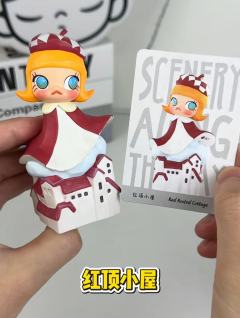 Molly周年雕塑里最好看的一套了，感觉小红帽和花花世界应该