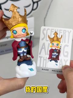 Molly周年雕塑里最好看的一套了，感觉小红帽和花花世界应该