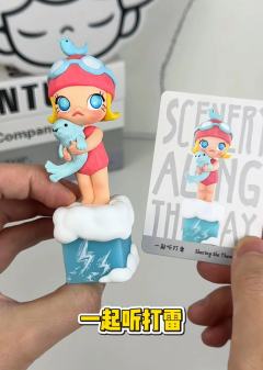 Molly周年雕塑里最好看的一套了，感觉小红帽和花花世界应该