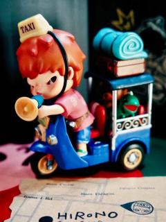 Hirono小野东南亚限定吊卡-小野突突车,收到实物一开箱就