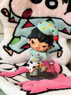 改成蜡笔小新跟鳄鱼山先生好合适