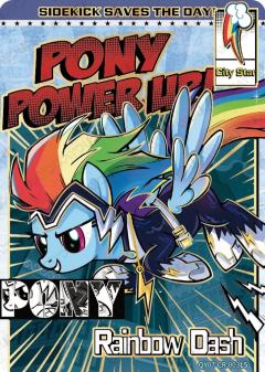 卡游今年的第一个新弹小马卡系列的封面又是云宝！（去年的第一个