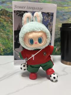 “我的快乐是具象的”⚽️  
毛绒兔兔穿上葡国7号战袍！  