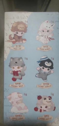 小兔子🐰
小狮子🦁
小企鹅🐧
小刺猬🦔
小灰狼🐺
