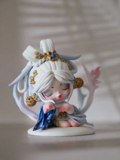 skullpanda涂装改娃记录
古风 如梦令
底娃：进退之