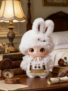 这个dimoo毛绒新品简直不要太萌！😍
我觉得迷宫兔最可爱