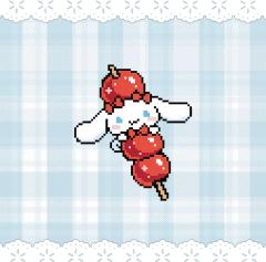 糖葫芦系列拼豆子会持续更新哦！
期待大家的返图～