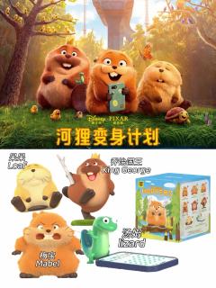 河狸变身计划还未上映,但是早早就被预告给萌到了!
没想到还T