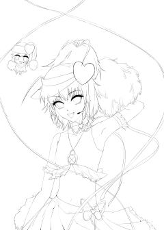 右滑帮忙细化
还没画完呢
马上画上色
灵感，演唱会，
幻想一