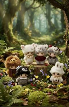 小兔子🐰
小狮子🦁
小企鹅🐧
小刺猬🦔
小灰狼🐺
