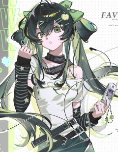 🍏味的香o(*￣3￣)o
缝了新衣服，很喜欢手机和挂链的设