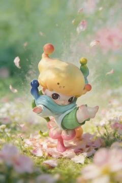 作为DIMOO老粉,瞬间的奇遇系列真的狠狠戳中我!把春日细碎