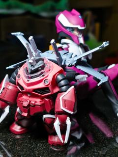 来自机动战士高达﻿seed里的阿斯兰·萨拉，出自SHF系列，