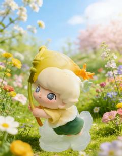 谁懂啊！DIMOO瞬间的奇遇真的美到心坎里💖春日氛围感拉满