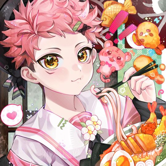 希望宝宝吃饱饱每一天呀🍜ps：是约稿参加完生贺接力解禁了