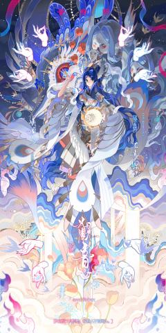 是单主给莲音约的服设的配套插图！祝莲音宝宝生日快乐！！