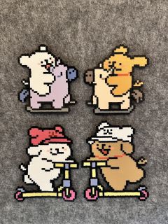 小白～上车，出去玩啦🥳
小白：怎么你有安全帽⛑️我的呢🤔