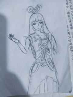 手绘叶罗丽人物，原谅我真的不怎么会画动漫人物