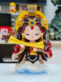 非常好的寓意，然后这个妈祖的设计的非常年轻，而且很漂亮。这个