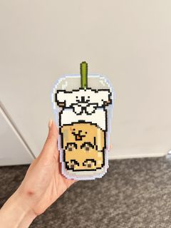 一大波甜品线条小狗来啦～
麦麦鸡毛和小白🍦
泡芙鸡毛和小白