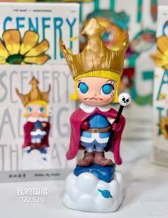 茉莉二十周年系列：我的国度很好看呀
化身小国王，金属漆的王冠