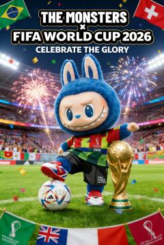 Labubu x 2026世界杯联名周边来啦！
我宣布拉布布