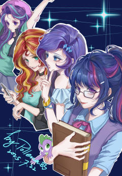 快一年前画的了！