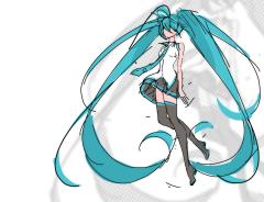 如果幸福是一个圈⭕初音未来，摸鱼，两个爱心你喜欢哪个🥰