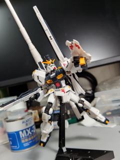 没玩过g frame系列，整了个双炮牛尝尝咸淡。肩大腿细，比