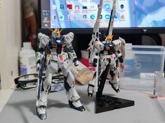 没玩过g frame系列，整了个双炮牛尝尝咸淡。肩大腿细，比