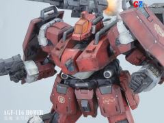 千岛广胶会线上组作品 红色轰魔
套件为酋长大陆1/144轰魔