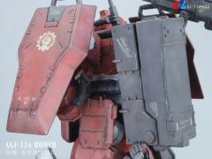 千岛广胶会线上组作品 红色轰魔
套件为酋长大陆1/144轰魔