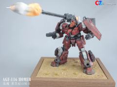 千岛广胶会线上组作品 红色轰魔
套件为酋长大陆1/144轰魔