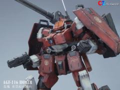 千岛广胶会线上组作品 红色轰魔
套件为酋长大陆1/144轰魔