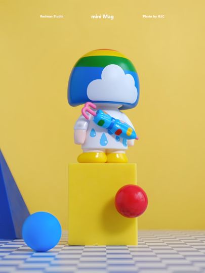 返图｜小小的我也有迷人的一面🌈欢迎来到迷你麦格的小世界🌟天马行空，不被定义🌟大胆做真实的自己！图： JC（努力充电版）