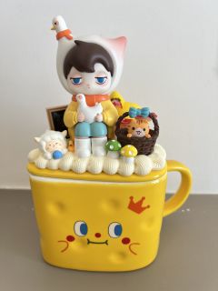 鸭鸭饲养员奶油胶diy马克杯