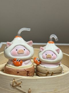 蟹黄包Lulu猪，这次用的踩高跷