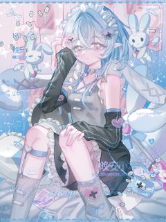 我是空烛哇，好久没营业临界，来发发最近画的图！（感觉自己进步