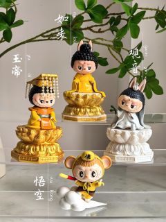 labubu改娃之西游记系列～
经典三巨头～
神仙系列不断壮