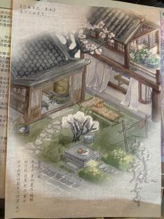 杏花树下传真情,历经磨难欲成祥。两情若是长久时,又岂在朝朝暮