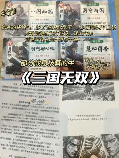 《三国无双》|抢旗容易运旗难!
推荐指数:🌟🌟🌟�