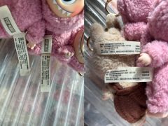 意外收到一只假货labubu马卡龙,发出来给各位娃有参考
1