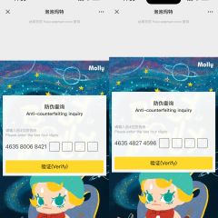 意外收到一只假货labubu马卡龙,发出来给各位娃有参考
1