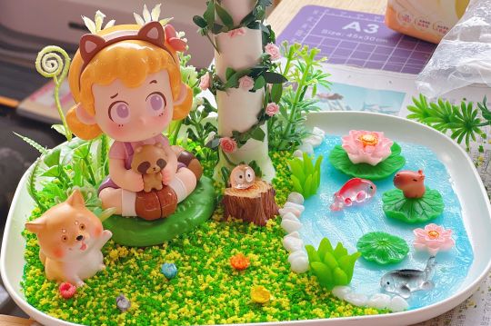 用piny一起浣想diy的化妆镜～