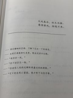 “清风吹拂而过，
明月初上枝头；
祂们与世长辞，
祂们万古常