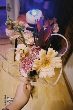 Before the arrow was about to