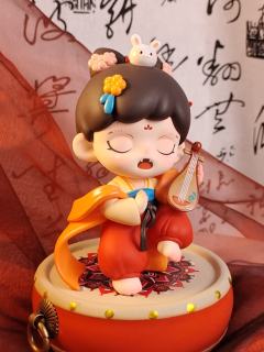 这才是国风盲盒该有的样子，飞天和驭鹿神女好搭啊！又乖又美！