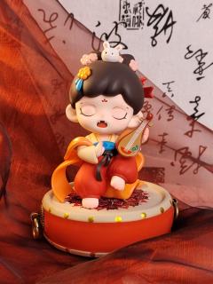 这才是国风盲盒该有的样子，飞天和驭鹿神女好搭啊！又乖又美！